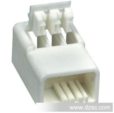 廠家:汽車(chē)連接器3位3孔母殼白色護(hù)套 白色膠殼接插件