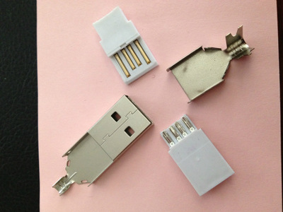 【USBA公三件式】價(jià)格,廠家,圖片,連接器,深圳市成健鑫科技-